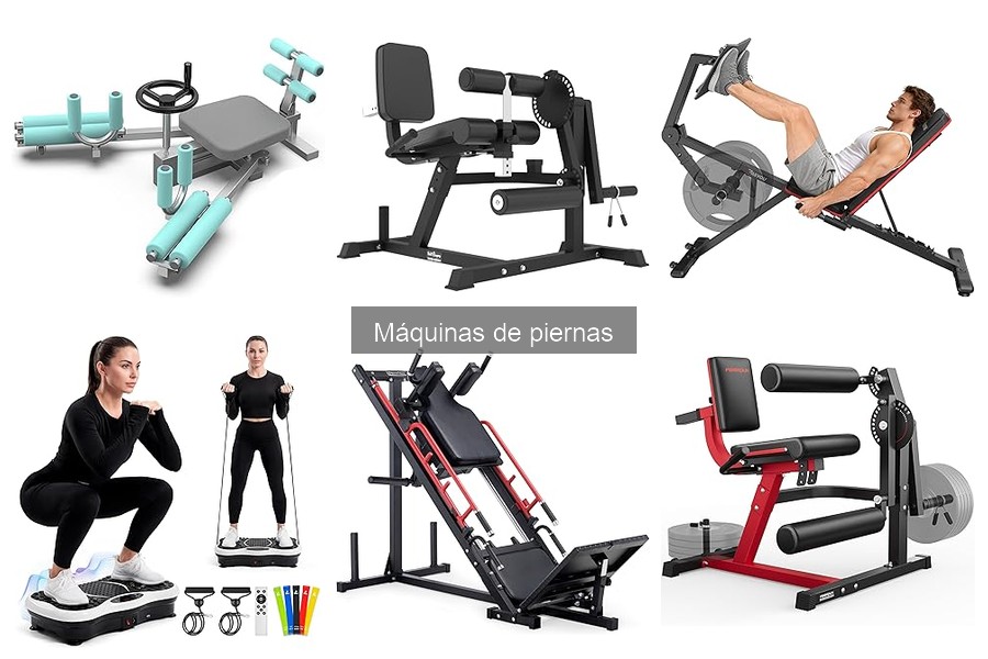 Mejores máquinas de piernas para principiantes en casa