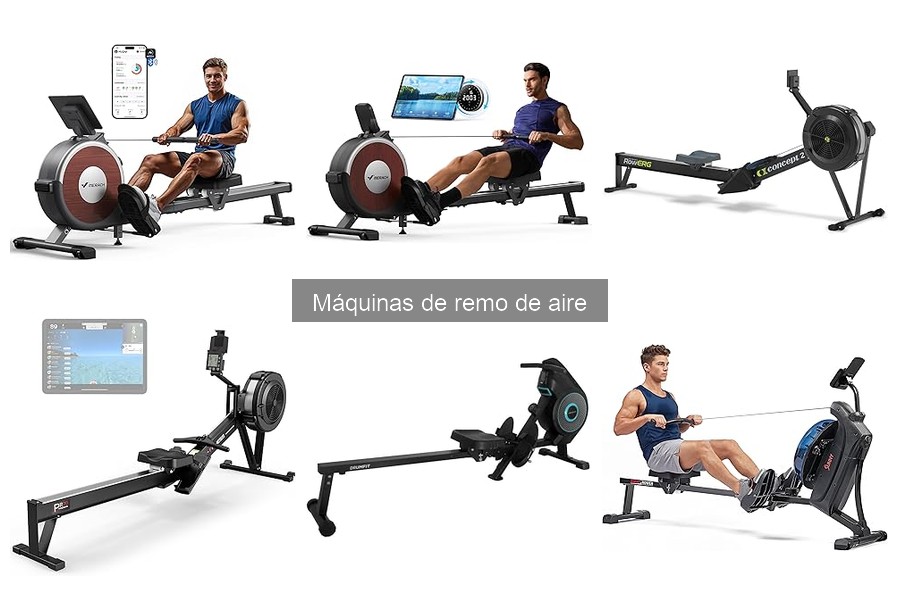 Mejores máquinas de remo de aire para principiantes en casa