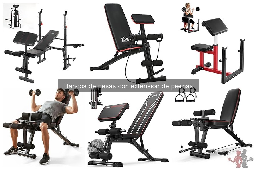 Mejores marcas de bancos de pesas con extensión de piernas