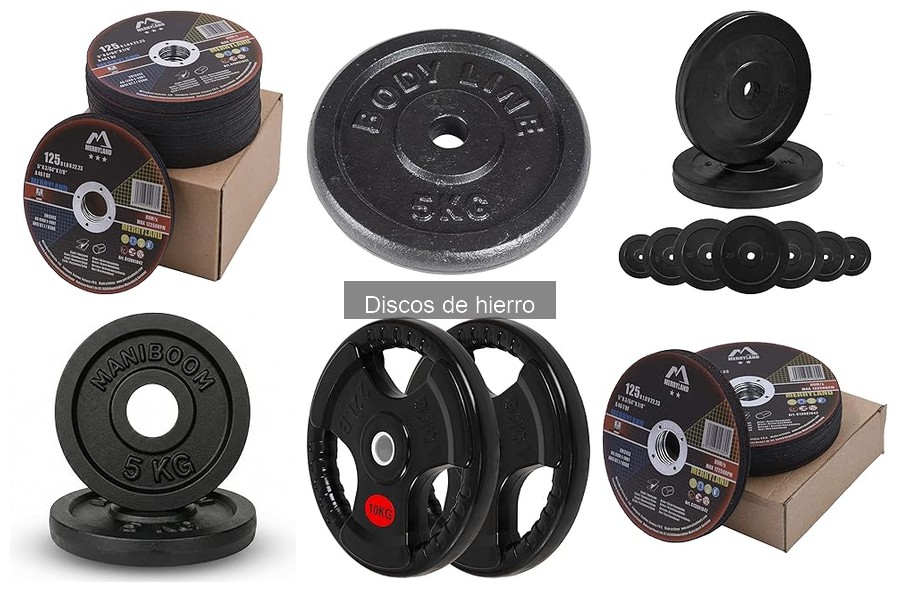 Mejores marcas de discos de hierro para entrenamiento en casa