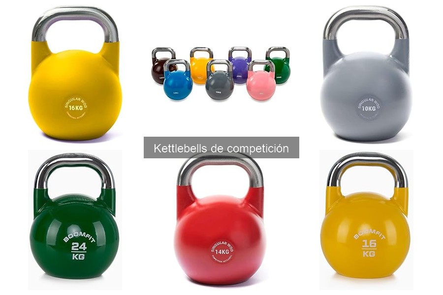 Mejores marcas de kettlebells de competición para entrenar