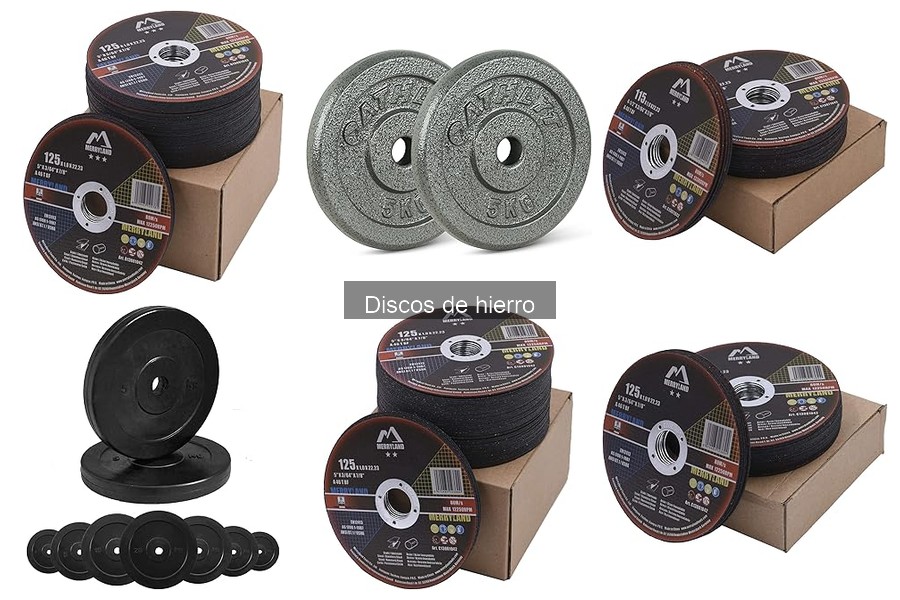 Mejores ofertas y precios de discos de hierro en Amazon