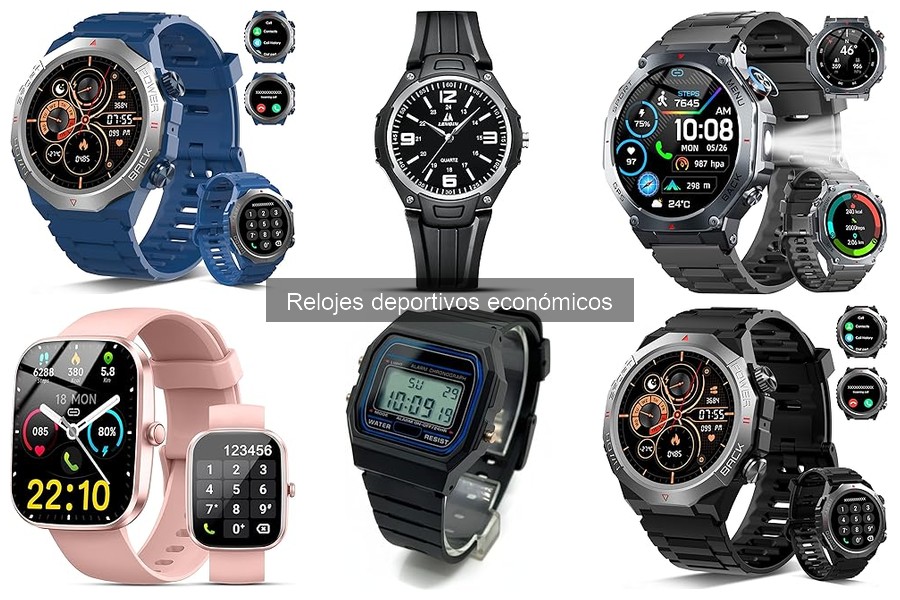 Mejores plataformas para comprar relojes deportivos económicos
