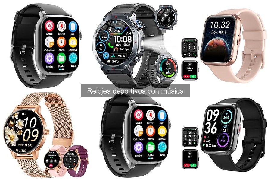 Mejores relojes deportivos con música para triatletas