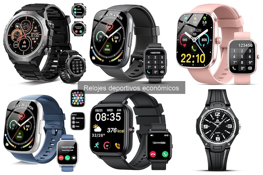 Mejores relojes deportivos económicos 2023: Comparativa