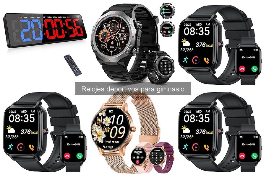 Mejores relojes deportivos para gimnasio en 2023