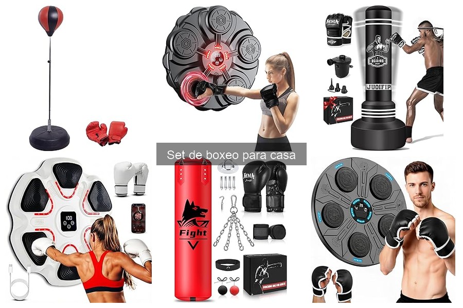 Mejores sets de boxeo para principiantes en casa