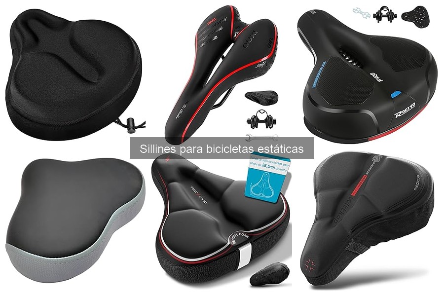 Mejores sillines para bicicletas estáticas en comodidad