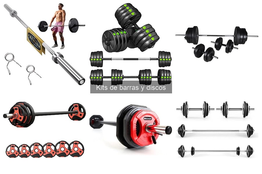 Novedades en Kits de Barras y Discos para Fitness en Casa