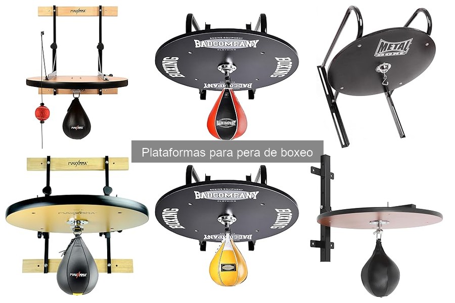 Ofertas y Descuentos en Plataformas para Pera de Boxeo
