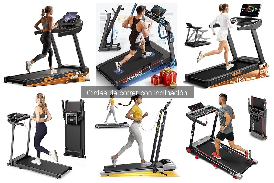 Opiniones de usuarios sobre cintas de correr con inclinación