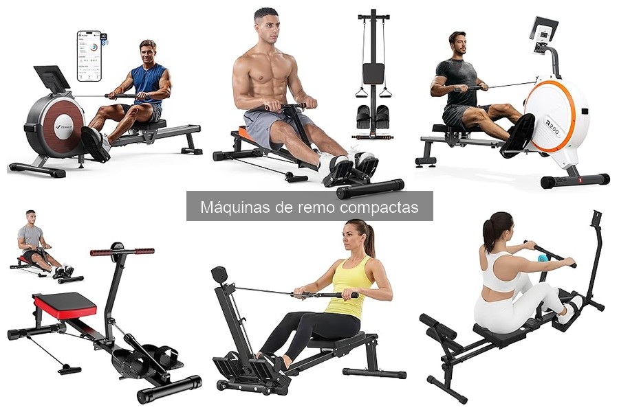 Opiniones sobre máquinas de remo compactas para entrenar en casa
