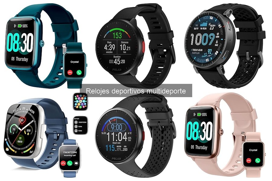 Opiniones sobre Relojes Deportivos Multideporte: Comparativa 2023