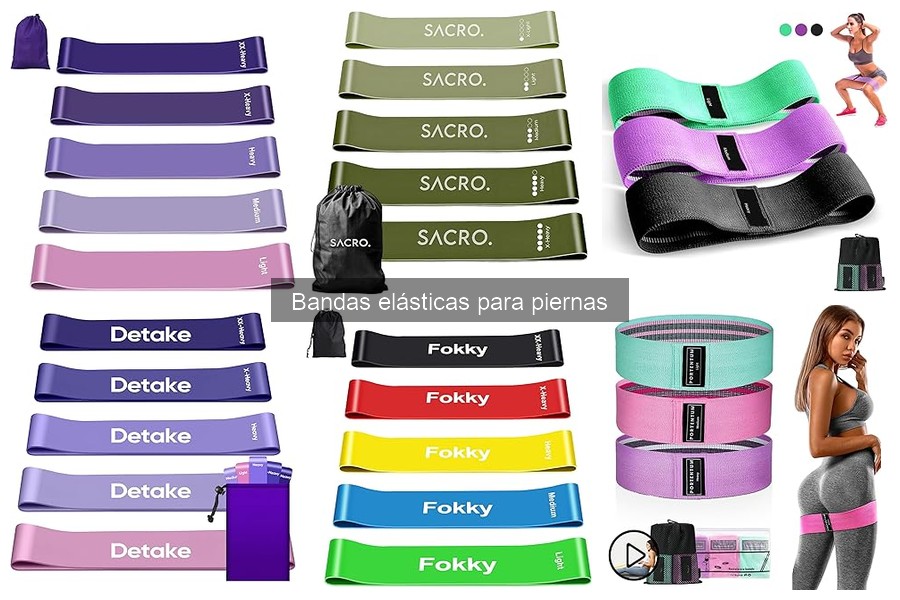 Precios de Bandas Elásticas para Piernas en Amazon 2023