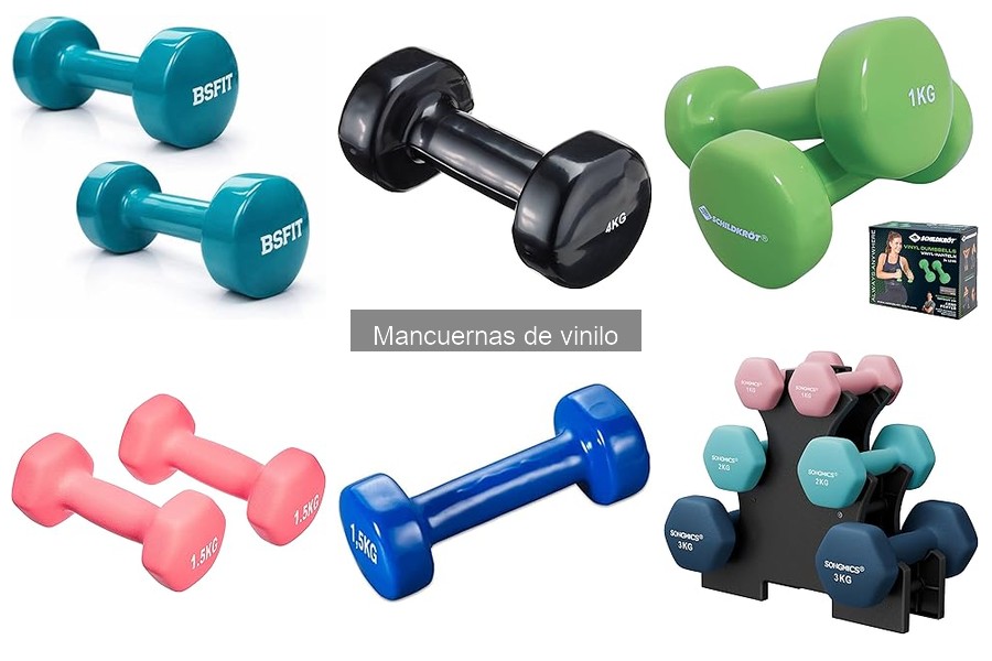 Precios promedio de mancuernas de vinilo en 2023