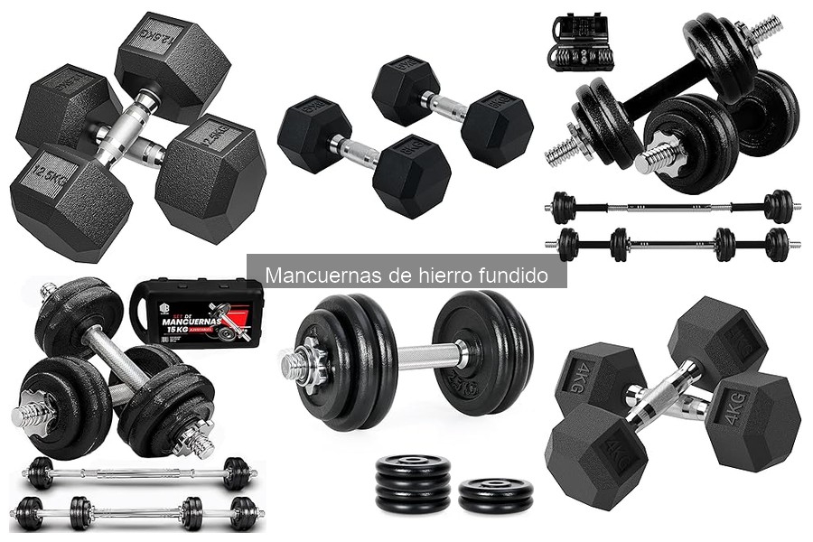 Preguntas Frecuentes sobre Mancuernas de Hierro Fundido