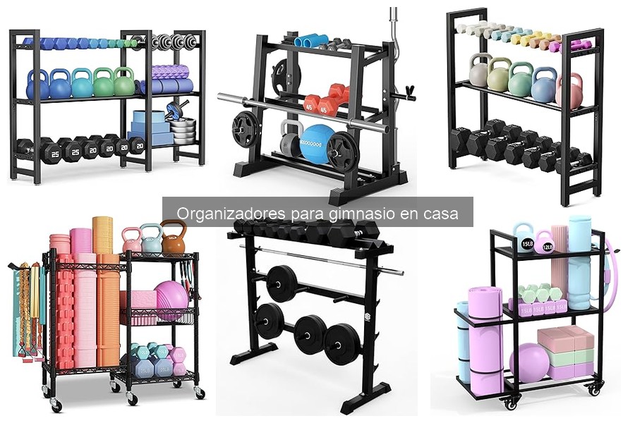 Problemas comunes al usar organizadores en el gimnasio en casa