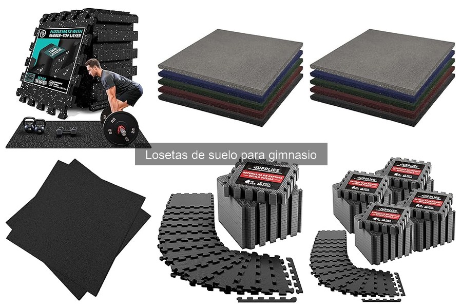 Problemas comunes con losetas de suelo para gimnasio