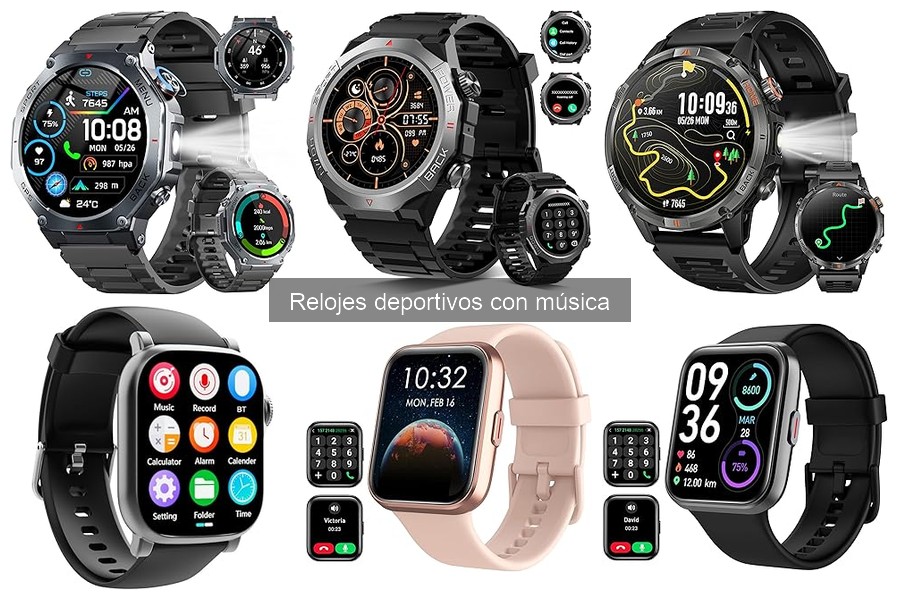 Problemas comunes con relojes deportivos que reproducen música