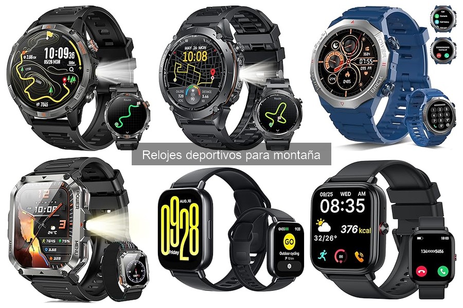 Problemas comunes de los relojes deportivos para montaña