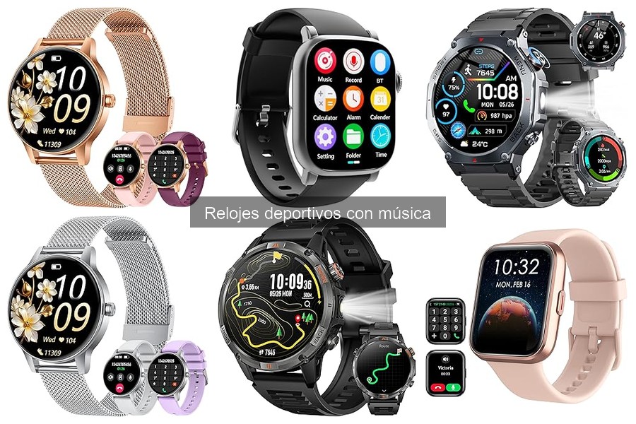 ¿Qué es un reloj deportivo con música? Características y más