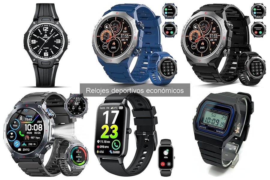 ¿Qué es un reloj deportivo económico? Características y funciones