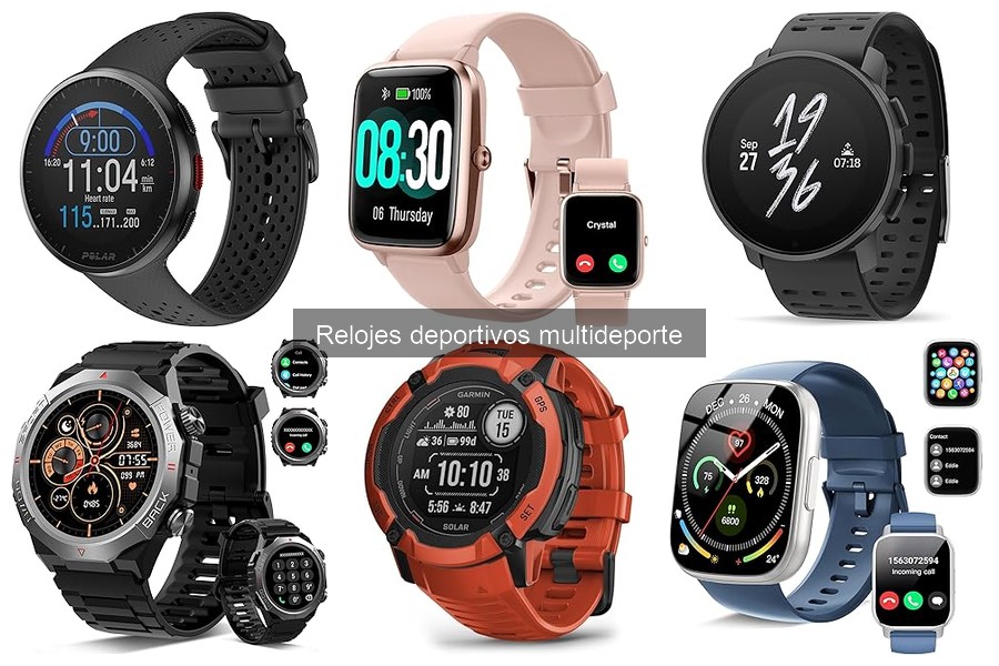 ¿Qué es un reloj deportivo multideporte? Características y ventajas