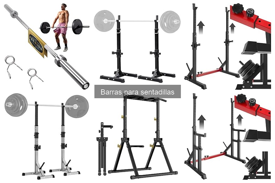 ¿Qué es una barra para sentadillas? Características y Uso