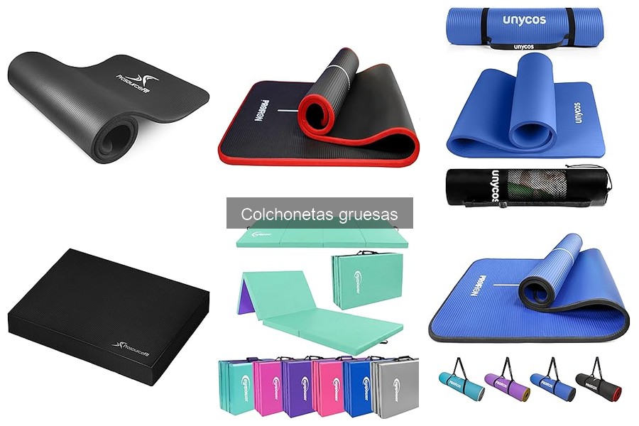 ¿Qué es una colchoneta gruesa? Características y usos
