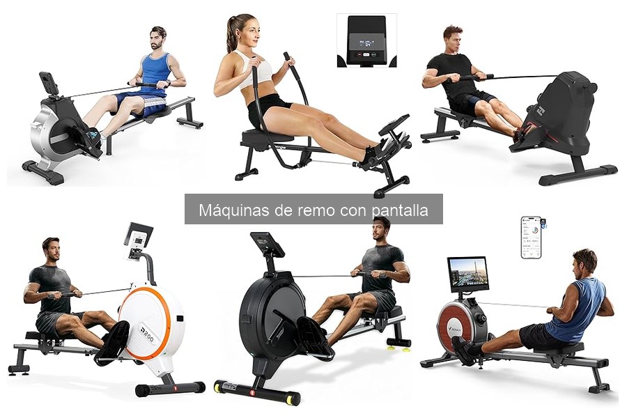 ¿Qué es una máquina de remo con pantalla? Guía completa