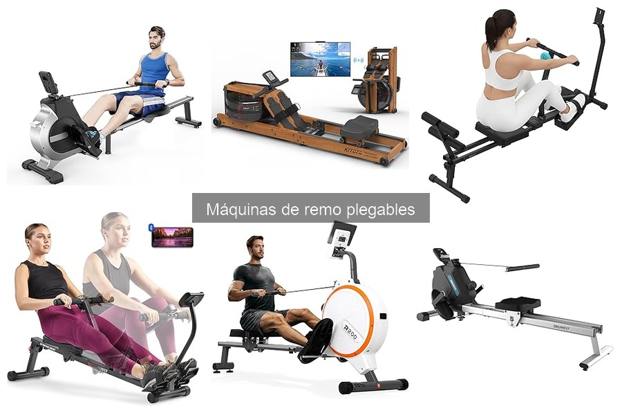 ¿Qué es una máquina de remo plegable? Beneficios y características