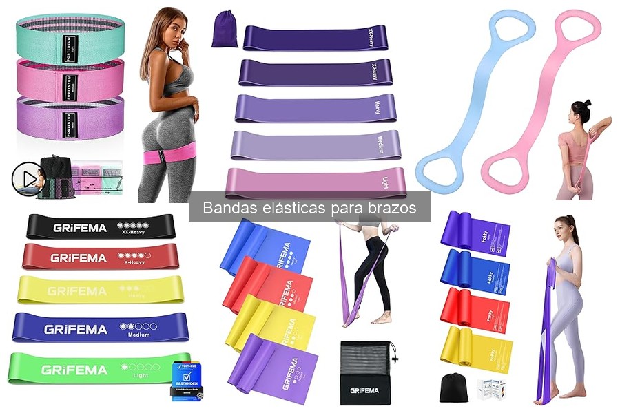 ¿Qué son las bandas elásticas para brazos? Descubre sus tipos