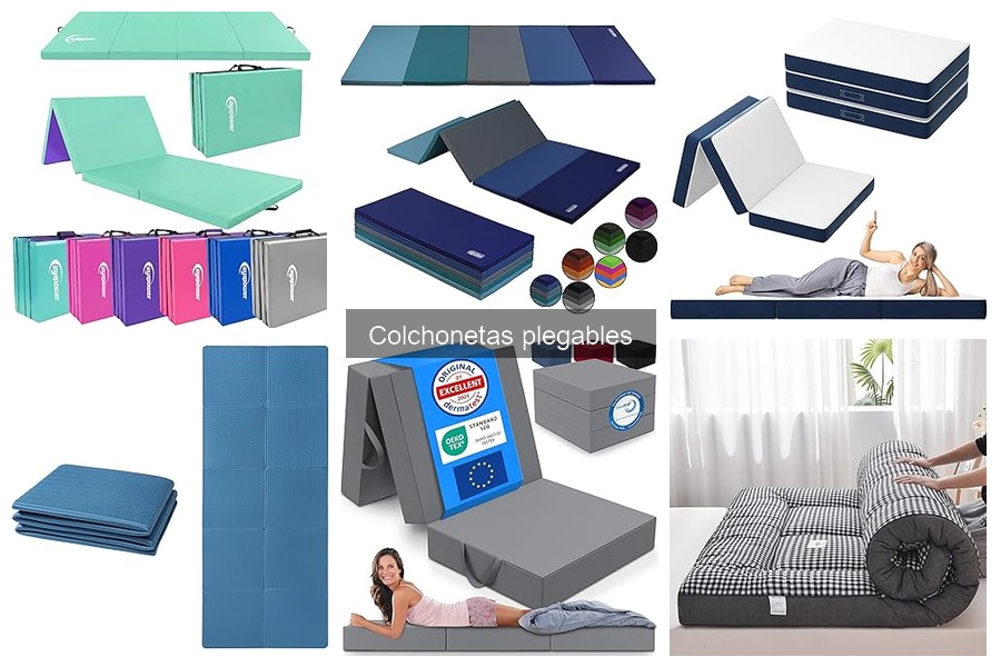 ¿Qué son las colchonetas plegables? Características y beneficios