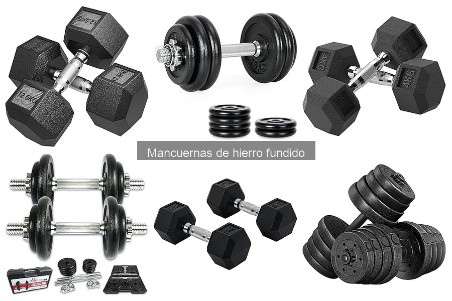 ¿Qué son las mancuernas de hierro fundido? Características y beneficios