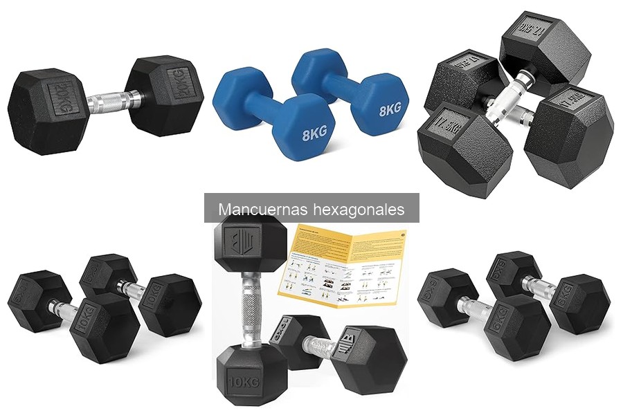 ¿Qué son las mancuernas hexagonales? Características y beneficios