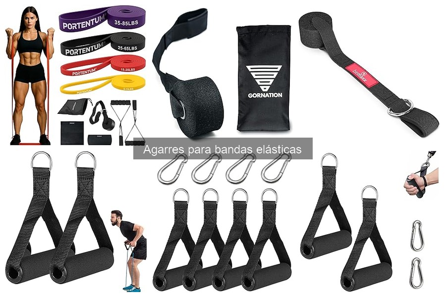 ¿Qué son los agarres para bandas elásticas? Mejora tu entrenamiento
