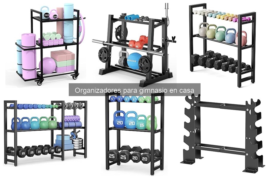 ¿Qué son los organizadores para gimnasio en casa?
