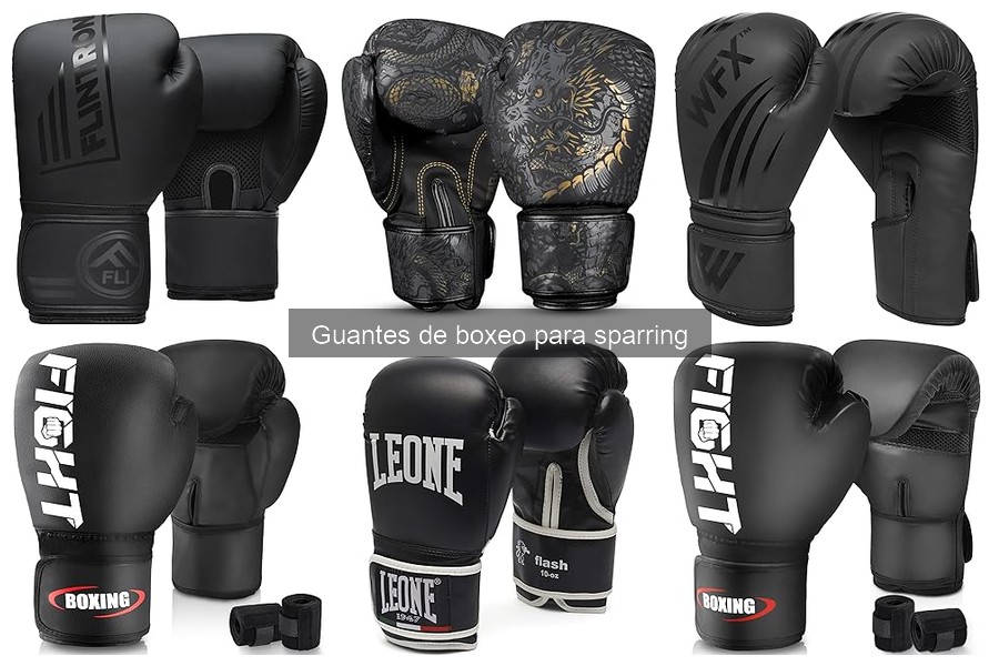 ¿Qué talla de guantes de boxeo para sparring necesito?