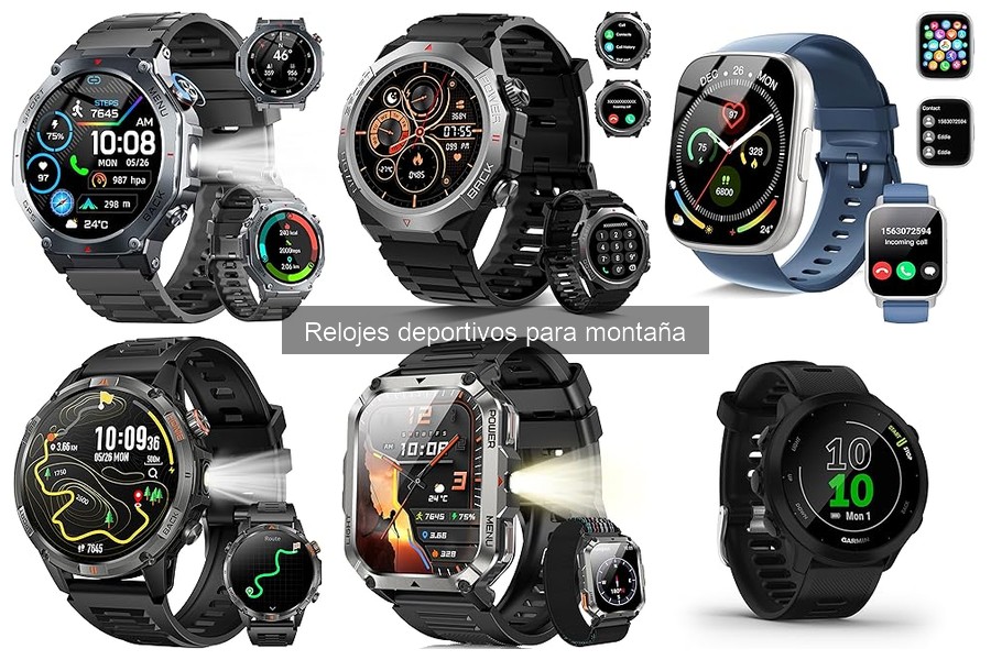 Relojes deportivos para montaña con altímetro: ¿son necesarios?