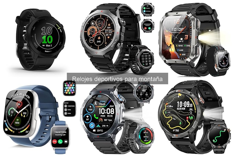 Relojes deportivos para montaña vs. inteligentes: ¿cuál elegir?