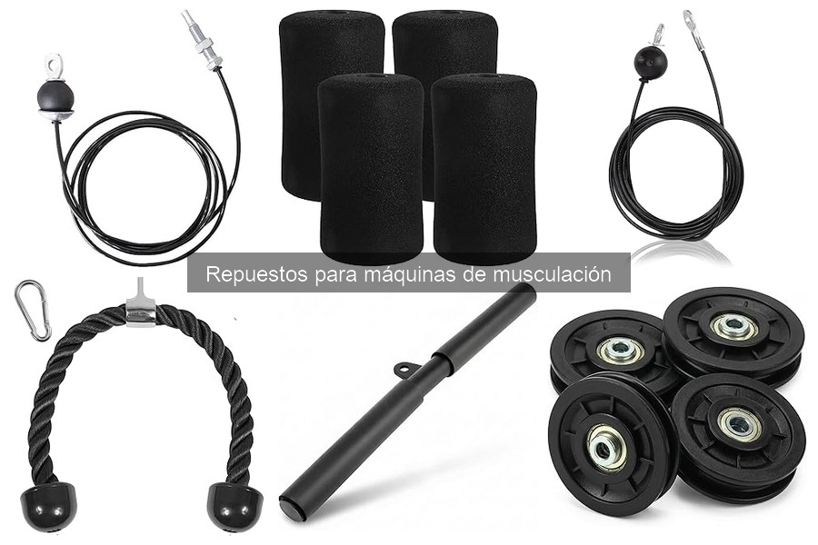 ¿Repuesto defectuoso de tu máquina de musculación? Soluciones