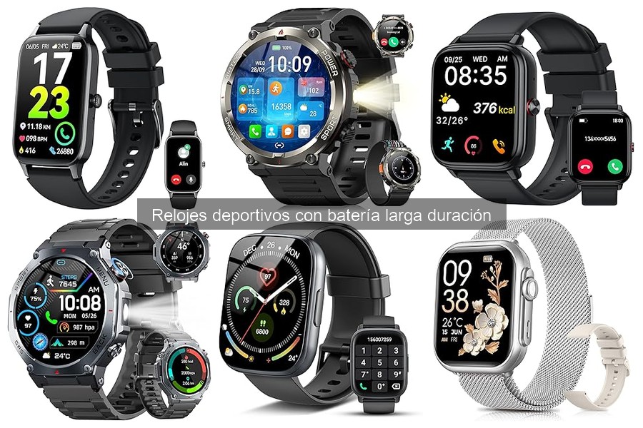 Reseñas de Relojes Deportivos con Batería de Larga Duración