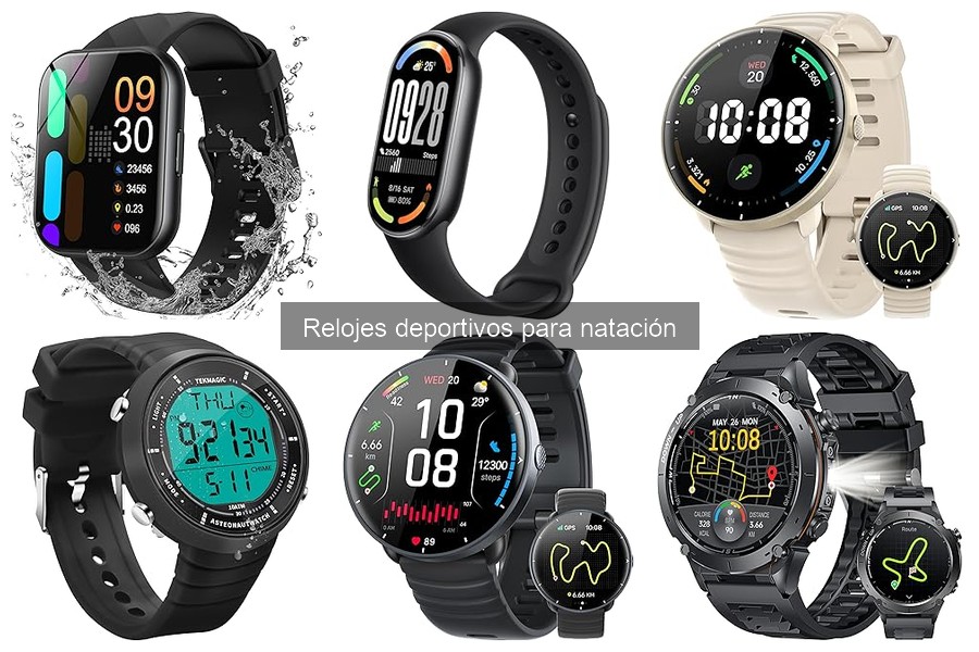 Reseñas de usuarios: Relojes deportivos para natación