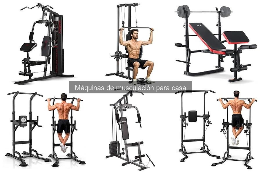 ¿Son efectivas las máquinas de musculación para casa?