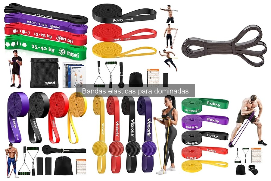 Testimonios de usuarios sobre bandas elásticas para dominadas