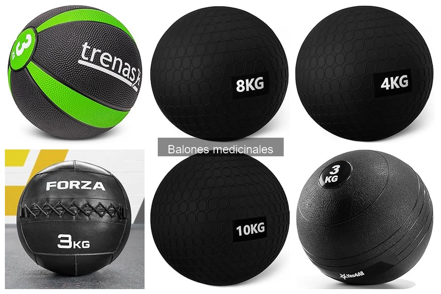 Tipos de balones medicinales y sus características