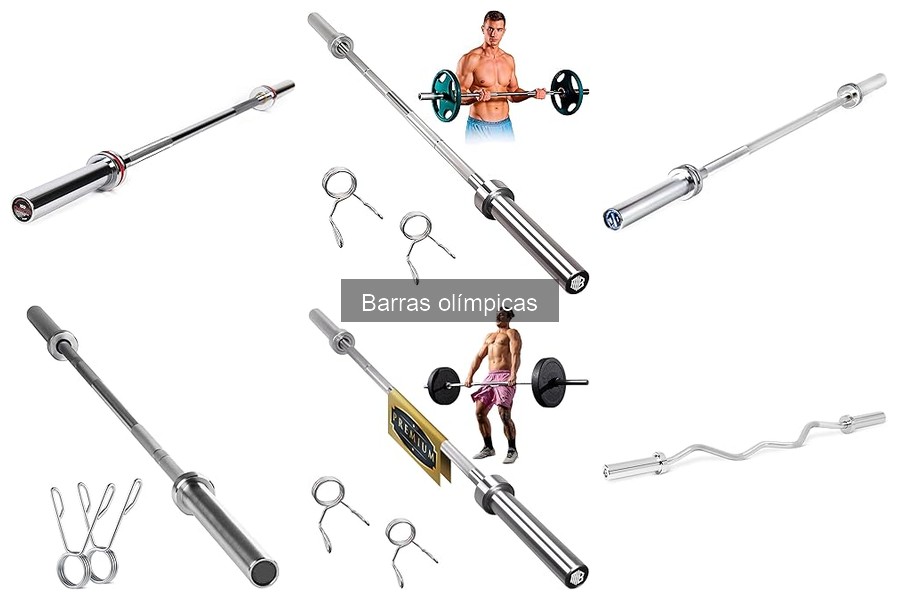 ** Tipos de barras olímpicas y sus usos en musculación