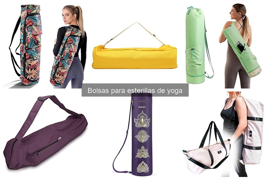 Tipos de bolsas para esterillas de yoga: guía completa