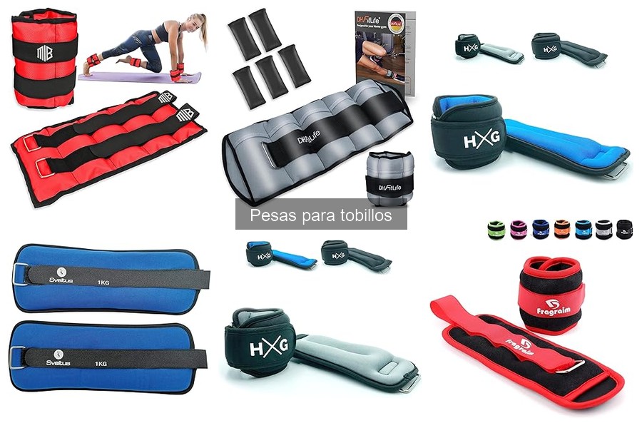 Tipos de pesas para tobillos: Guía completa de opciones