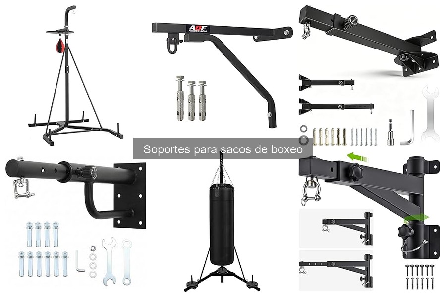 Tipos de soportes para sacos de boxeo: Guía completa